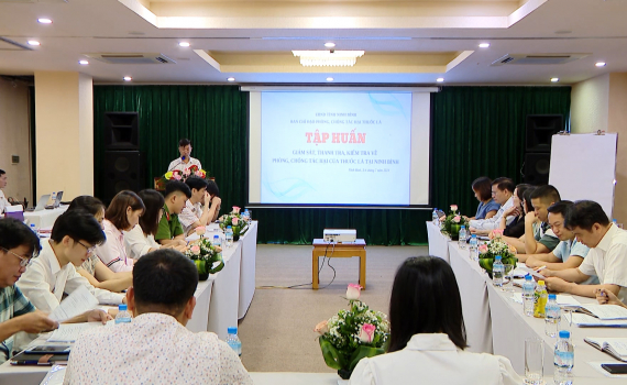Tập huấn thanh tra, kiểm tra về thực thi Luật Ph&ograve;ng, chống t&aacute;c hại của thuốc l&aacute;