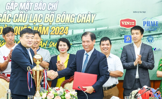 Giải c&uacute;p c&acirc;u lạc bộ b&oacute;ng ch&agrave;y to&agrave;n quốc 2024 diễn ra ở Đ&agrave; Nẵng