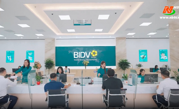 BIDV Chi nh&aacute;nh Tam Điệp 10 năm x&acirc;y dựng v&agrave; ph&aacute;t triển