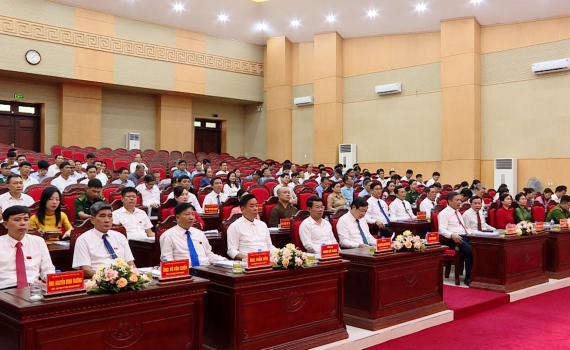 Kỳ họp thứ 21, HĐND huyện Kim Sơn kh&oacute;a XX