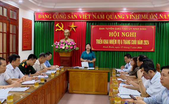 Triển khai nhiệm vụ c&ocirc;ng t&aacute;c tuy&ecirc;n gi&aacute;o 6 th&aacute;ng cuối năm 2024