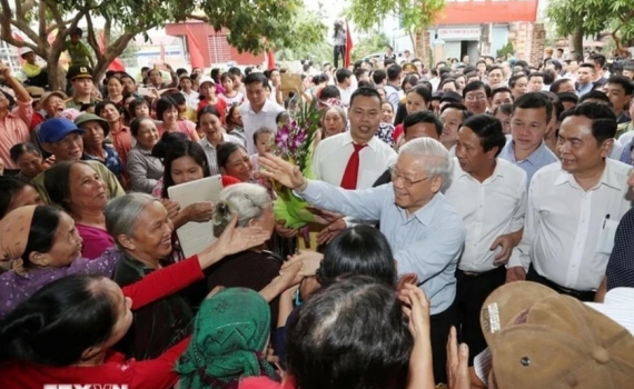 Tổng B&iacute; thư Nguyễn Ph&uacute; Trọng - Nh&agrave; l&atilde;nh đạo lỗi lạc, trọn đời v&igrave; nước, v&igrave; d&acirc;n