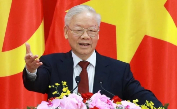 Một số h&igrave;nh ảnh nổi bật của Tổng B&iacute; thư Nguyễn Ph&uacute; Trọng