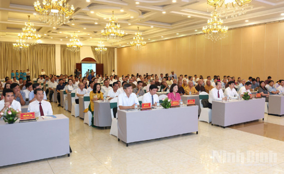 Hội nghị Ủy ban Mặt trận Tổ quốc Việt Nam tỉnh Ninh B&igrave;nh lần thứ nhất, nhiệm kỳ 2024-2029