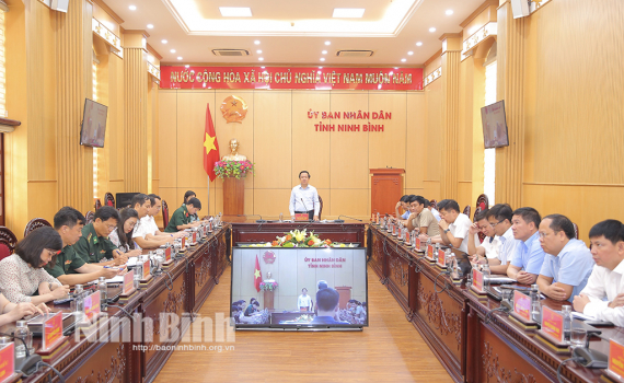 Hội nghị trực tuyến ứng ph&oacute; với cơn b&atilde;o số 3