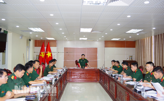 Bộ CHQS tỉnh triển khai nhiệm vụ ph&ograve;ng, chống thi&ecirc;n tai, t&igrave;m kiếm cứu nạn ứng ph&oacute; với cơn b&atilde;o số 3