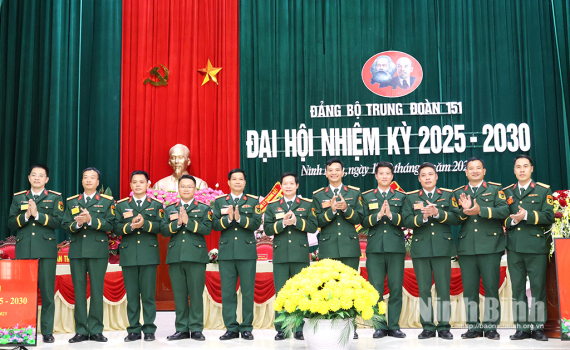 Đại hội Đảng bộ Trung đo&agrave;n 151 nhiệm kỳ 2025-2030
