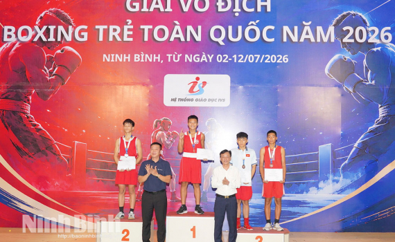 Bế mạc Giải V&ocirc; địch Boxing trẻ to&agrave;n quốc năm 2026