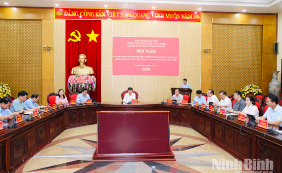Tiếp tục triển khai thực hiện hiệu quả Nghị quyết số 57-NQ/TW của Bộ Ch&iacute;nh trị