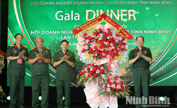 Gala ch&agrave;o mừng Đại hội Hội Doanh nghiệp doanh nh&acirc;n cựu chiến binh tỉnh lần thứ I, nhiệm kỳ 2026-2031