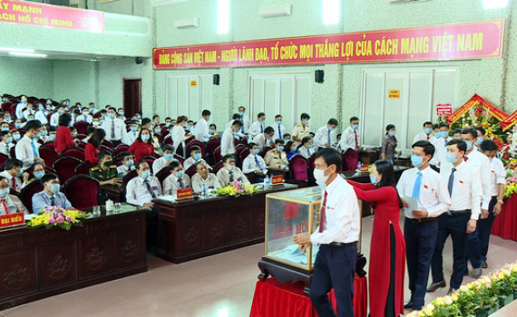 Bầu 39 đồng ch&iacute; v&agrave;o BCH Đảng bộ huyện Kim Sơn kh&oacute;a mới