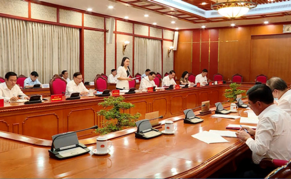 Bộ Ch&iacute;nh trị duyệt nội dung văn kiện, nh&acirc;n sự Đại hội Đảng bộ tỉnh nhiệm kỳ 2020-2025 