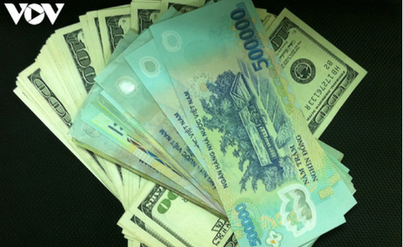 Gi&aacute; USD trong nước gần như "giậm ch&acirc;n tại chỗ"
