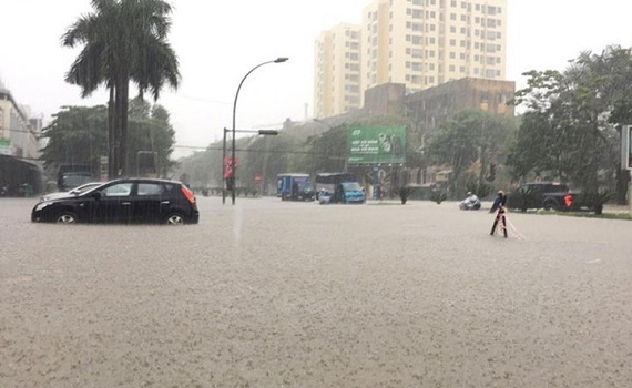 Ho&agrave;n lưu của b&atilde;o tiếp tục g&acirc;y mưa lớn trong những ng&agrave;y tới ở Bắc Bộ