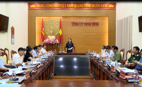 Hội nghị Ban Thường vụ Tỉnh ủy