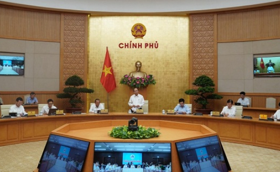 Thủ tướng chủ tr&igrave; Hội nghị trực tuyến to&agrave;n quốc về chống Covid-19