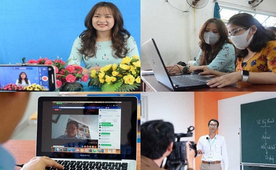 ​C&ocirc;ng d&acirc;n học tập trong m&ugrave;a dịch COVID-19