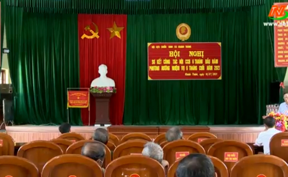 Cựu chiến binh huyện Y&ecirc;n Kh&aacute;nh đấu tranh, phản b&aacute;c c&aacute;c th&ocirc;ng tin xấu độc
