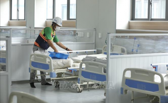 H&agrave; Nội: Bệnh viện điều trị người bệnh Covid-19 dự kiến hoạt động từ ng&agrave;y 1.9