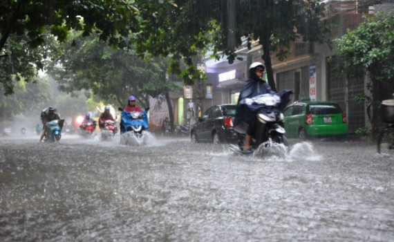 Ng&agrave;y 19.8: Bắc bộ v&agrave; Bắc Trung bộ c&oacute; mưa d&ocirc;ng, nhiều nơi mưa to 