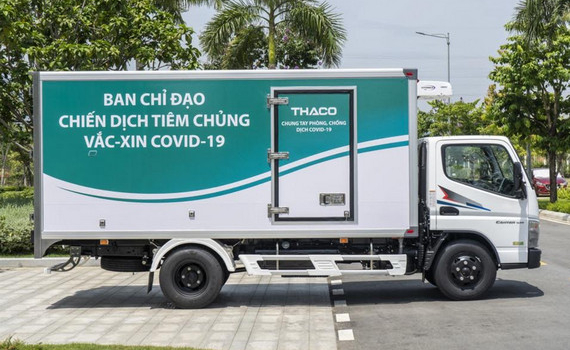 Ninh B&igrave;nh tiếp nhận xe lưu động ti&ecirc;m chủng vắc xin ph&ograve;ng COVID-19