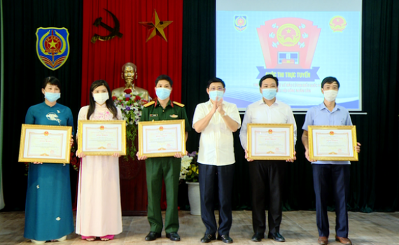 Ninh B&igrave;nh: Tr&ecirc;n 50.600 lượt người tham gia Cuộc thi trực tuyến t&igrave;m hiểu ph&aacute;p luật về Bầu cử