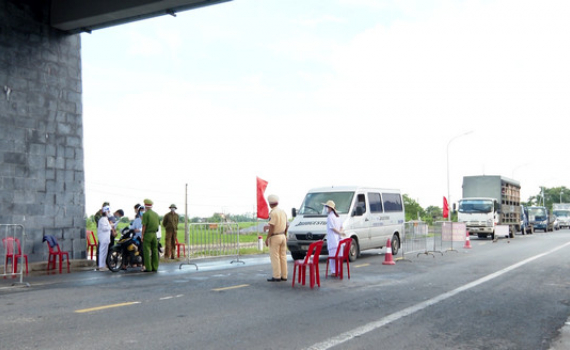Tăng cường quản l&yacute; người đi/về từ huyện Kim Sơn