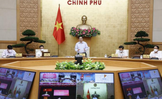 ​Thủ tướng Ch&iacute;nh phủ Phạm Minh Ch&iacute;nh:  B&iacute; thư cấp ủy phải trực tiếp l&agrave;m Trưởng ban Chỉ đạo ph&ograve;ng, chống dịch Covid-19 