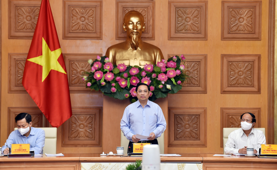 Thủ tướng lắng nghe, chia sẻ, hỗ trợ, th&aacute;o gỡ kh&oacute; khăn, th&uacute;c đẩy sản xuất kinh doanh cho doanh nghiệp