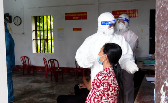 ​Tr&ecirc;n 8.500 mẫu x&eacute;t nghiệm tại c&aacute;c khu vực phong tỏa của Kim Sơn cho kết quả &acirc;m t&iacute;nh 