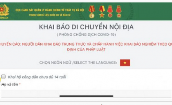 Triển khai kiểm so&aacute;t người d&acirc;n bằng phần mềm quản l&yacute; di biến động người ra v&agrave;o v&ugrave;ng dịch