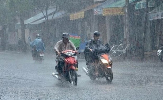 Thời tiết ng&agrave;y 10-8: Khu vực Bắc Bộ và Thanh H&oacute;a c&oacute; mưa vừa, mưa to, c&oacute; nơi mưa rất to
