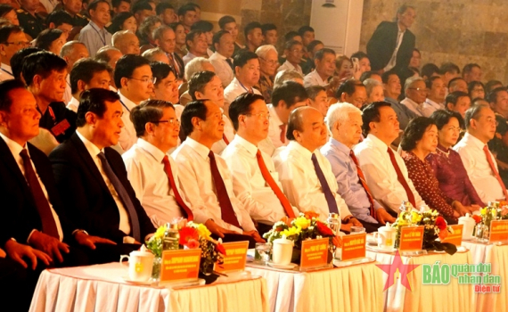 Tổ chức trọng thể Lễ kỷ niệm 110 năm Ng&agrave;y sinh Chủ tịch Hội đồng Nh&agrave; nước V&otilde; Ch&iacute; C&ocirc;ng