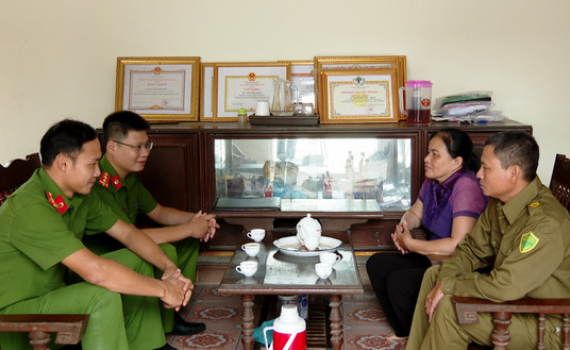 Y&ecirc;n Kh&aacute;nh: N&acirc;ng cao chất lượng phong tr&agrave;o "To&agrave;n d&acirc;n bảo vệ an ninh Tổ quốc"