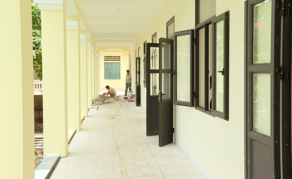 Ng&agrave;nh Gi&aacute;o dục Nho Quan chuẩn bị tốt c&aacute;c điều kiện cho năm học mới