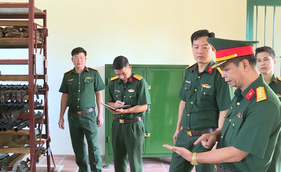 Bộ Tư lệnh Qu&acirc;n khu 3 kiểm tra to&agrave;n diện c&ocirc;ng t&aacute;c Hậu cần - Kỹ thuật c&aacute;c huyện, th&agrave;nh phố