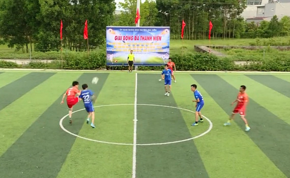 Giải b&oacute;ng đ&aacute; Thanh ni&ecirc;n huyện Gia Viễn năm 2022