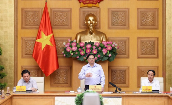 Thủ tướng chủ tr&igrave; hội nghị th&uacute;c đẩy c&aacute;c dự &aacute;n hạ tầng giao th&ocirc;ng chiến lược