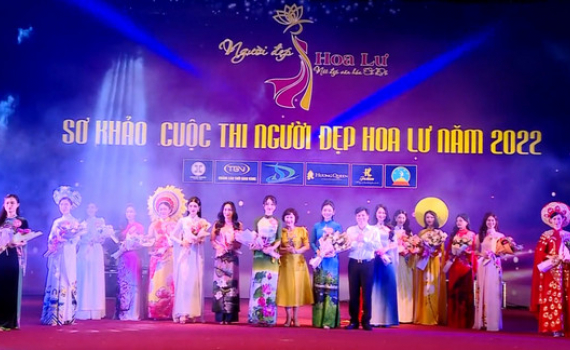 18 th&iacute; sinh lọt v&agrave;o chung kết Cuộc thi Người đẹp Hoa Lư năm 2022