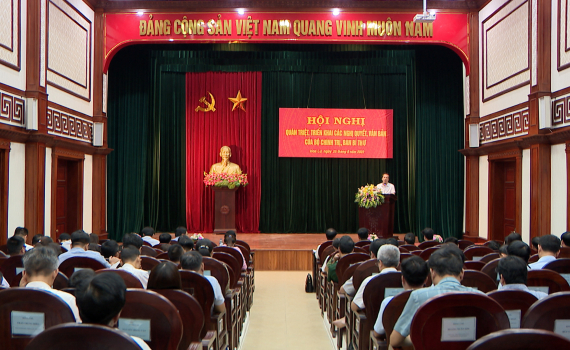 Hoa Lư qu&aacute;n triệt, triển khai c&aacute;c Nghị quyết, văn bản của Trung ương