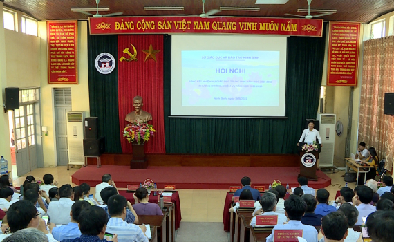Sở GD&ĐT triển khai c&ocirc;ng t&aacute;c gi&aacute;o dục trung học năm học 2022- 2023