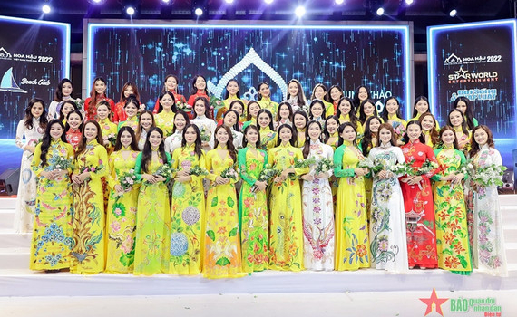 50 th&iacute; sinh v&agrave;o V&ograve;ng chung kết Cu&ocirc;̣c thi Hoa hậu Việt Nam thời đại 2022