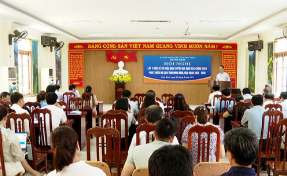 G&oacute;p &yacute; dự thảo Nghị quyết quy định c&aacute;c ch&iacute;nh s&aacute;ch ph&aacute;t triển du lịch Ninh B&igrave;nh giai đoạn 2022 &ndash; 2030