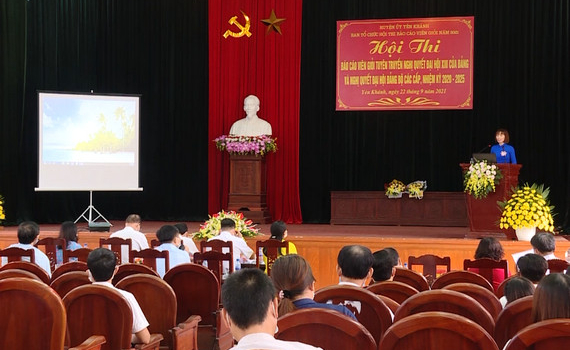 Y&ecirc;n Kh&aacute;nh x&acirc;y dựng đội ngũ c&aacute;n bộ Tuy&ecirc;n gi&aacute;o đ&aacute;p ứng y&ecirc;u cầu nhiệm vụ
