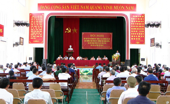 HĐND Kim Sơn tiếp x&uacute;c cử tri chuy&ecirc;n đề "Quản l&yacute; v&agrave; sử dụng đất đai"
