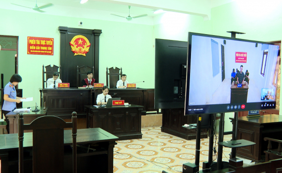 T&ograve;a &aacute;n nh&acirc;n d&acirc;n TP Tam Điệp, huyện Gia Viễn x&eacute;t xử trực tuyến