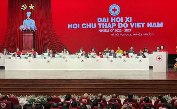 Khai mạc trọng thể Đại hội đại biểu Hội Chữ thập đỏ Việt Nam lần thứ XI
