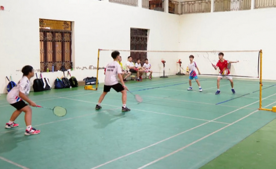VĐV Ninh B&igrave;nh t&iacute;ch cực chuẩn bị cho Giải cầu l&ocirc;ng c&aacute;c c&acirc;y vợt xuất sắc thiếu ni&ecirc;n, trẻ quốc gia