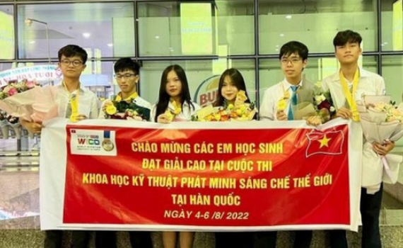 Việt Nam gi&agrave;nh 7 HCV tại Olympic Ph&aacute;t minh v&agrave; s&aacute;ng chế thế giới
