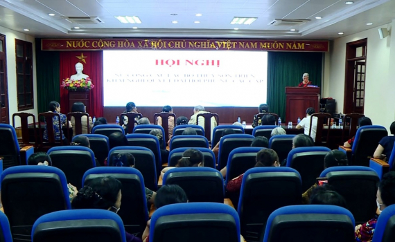 Ban nữ c&ocirc;ng c&acirc;u lạc bộ Th&uacute;y Sơn triển khai Đại hội Phụ nữ c&aacute;c cấp